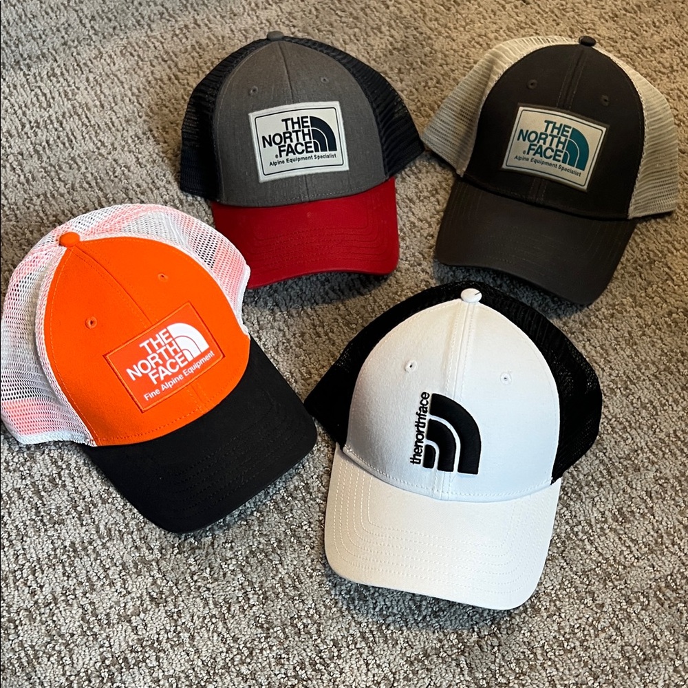 The North Face Colorful Trucker Hat Collection